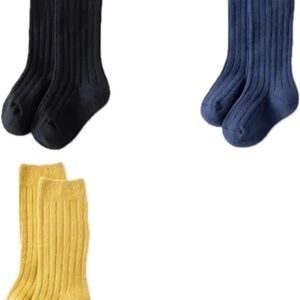 New lot of 3: baby socks 0-1 years Small